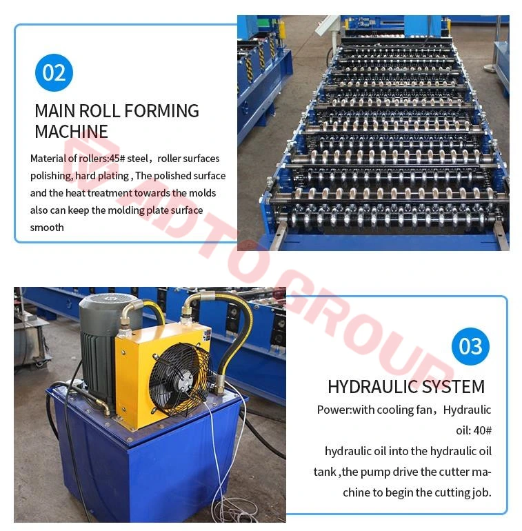 Standing Seam Roofing Panel Roll Forming Machine