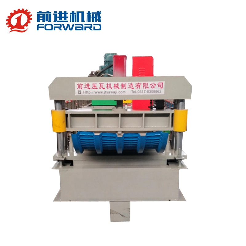 High Speed Arched Galvanized Roofing Sheet Crimping / Curving / Forming Machine