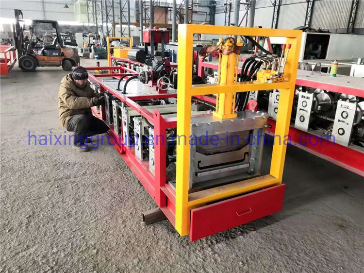 Mobile Kr18 Metal Roofing Standing Seam Roll Forming Machine