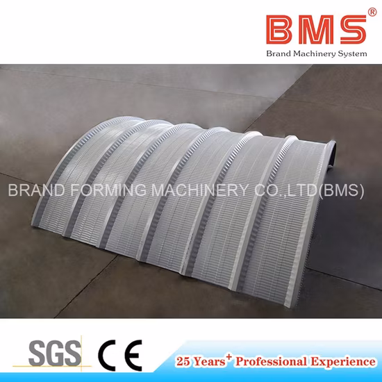 Curving Machine Roofing Panel Steel Metal Crimping Roll Forming Machinery with ISO9001/CE/SGS