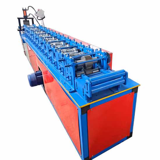 低価格ローリングドアスラットローリングドアストリップ生産ライン成形機